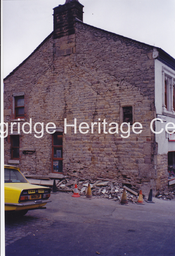 211B - Market Place - No. 17 during building work - 1985